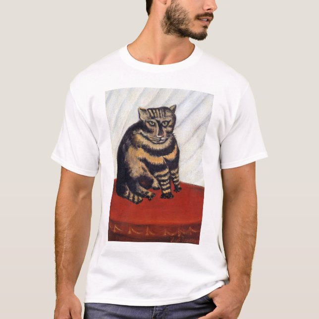 Camiseta Henri Rousseau - El gato del tigre ( Le Chat Tigre (Anverso)