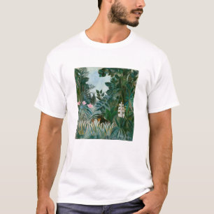 Camiseta Henri Rousseau - La jungla ecuatorial