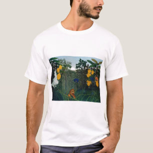 Camiseta Henri Rousseau La recuperación del gas botánico de