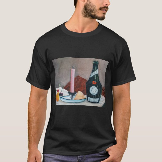 Camiseta Henri Rousseau - La vela rosa (Anverso)