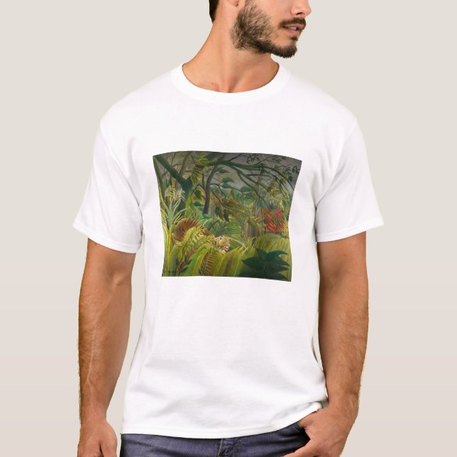 Camiseta Henri Rousseau - ¡Sorprendido! (Anverso)