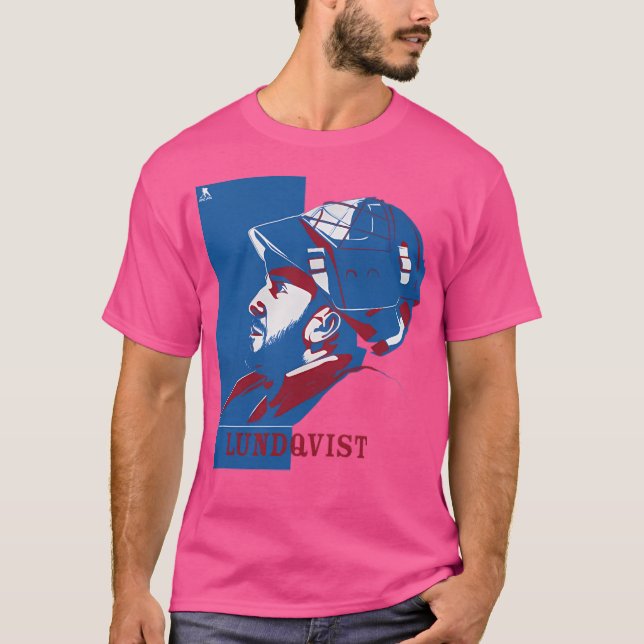 Camiseta Henrik Lundqvist New York R Vector (Anverso)