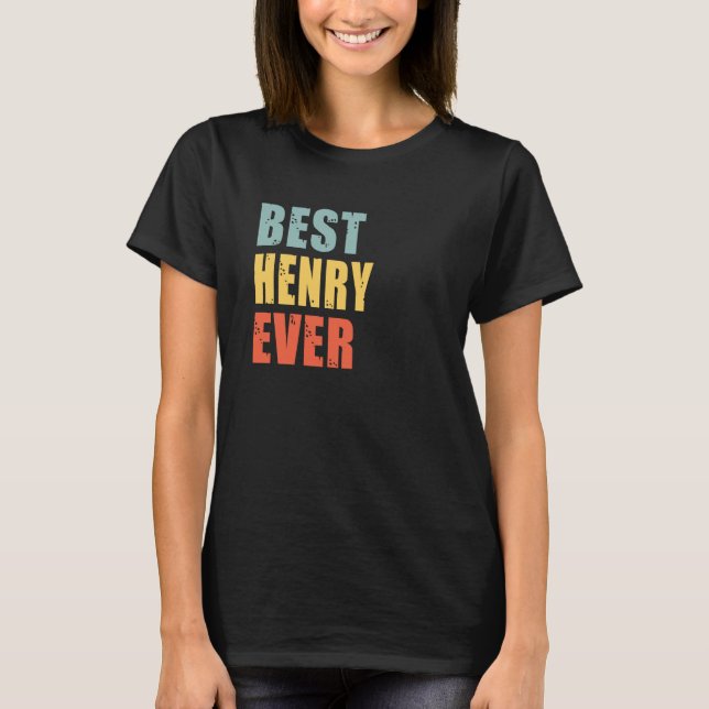 Camiseta Henry Best Ever Henry (Anverso)
