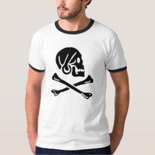 Camiseta Henry cada bandera de pirata auténtica