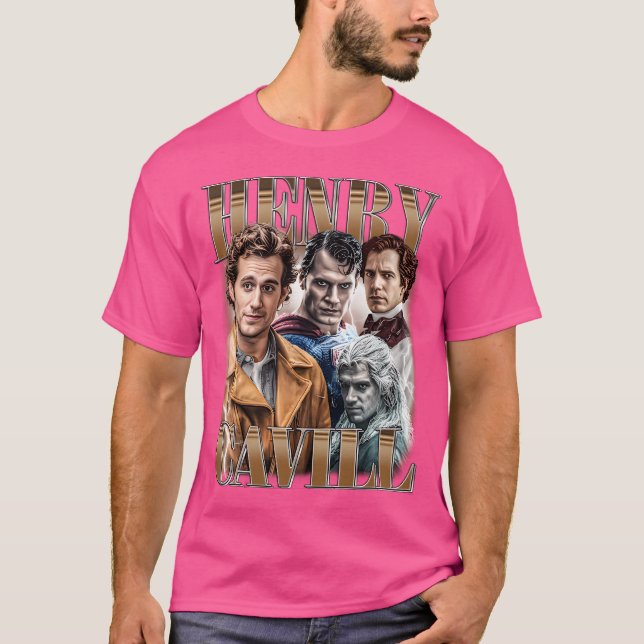 Camiseta Henry Cavill Bootleg Vintage Shirt (Anverso)