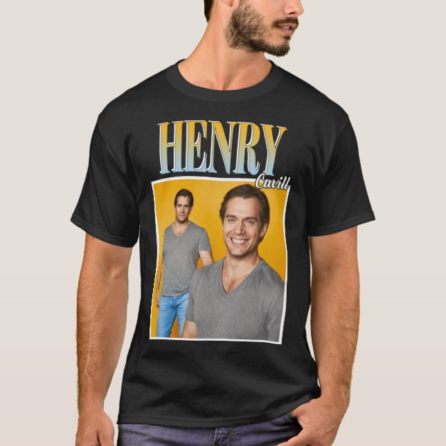 Camiseta Henry Cavill T-Shirt Classic T-Shirt (Anverso)