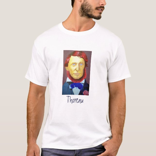 Camiseta Henry David Thoreau (Anverso)