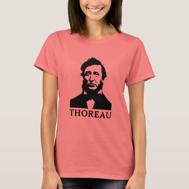 Camiseta Henry David Thoreau (Anverso)