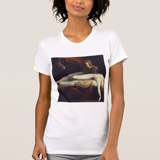 Camiseta Henry Fuseli - La pesadilla (Anverso)