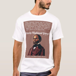 Camiseta Henry Highland Garnet-Figuras en la historia de Es