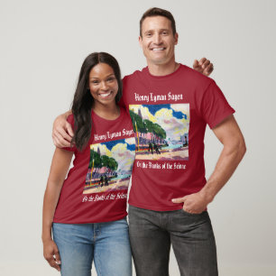 Camiseta Henry Lyman Sayen a orillas del Sena