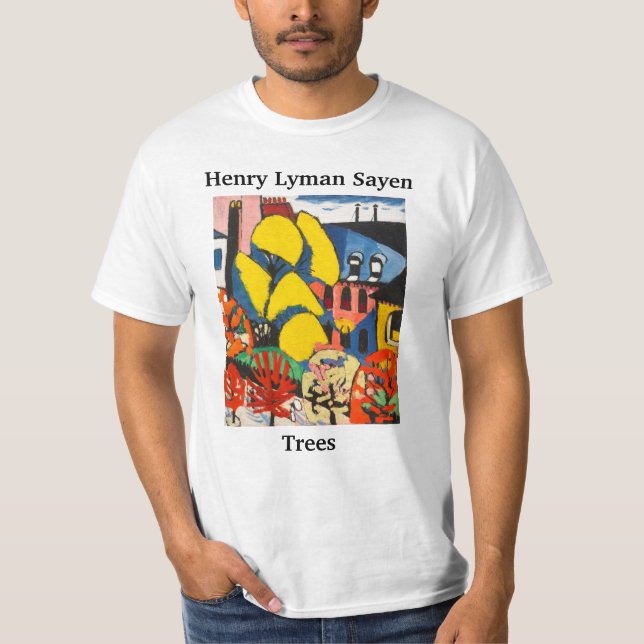 Camiseta Henry Lyman Sayen Trees (Anverso)