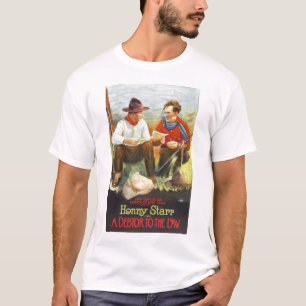 Camiseta Henry Starr un deudor al cartel de película 1919