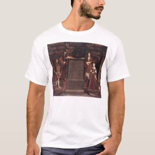 Camiseta Henry VII, Elizabeth de York, Enrique VIII y Jane