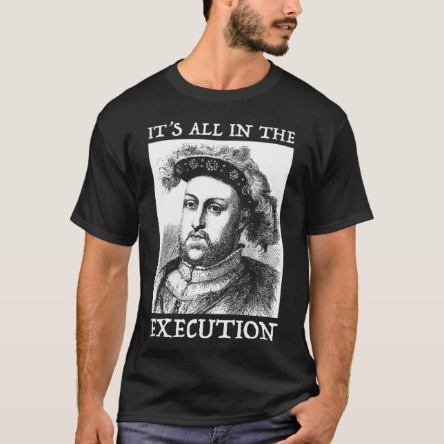 Camiseta Henry Viii 8ª Cita De Historia Inglesa (Anverso)