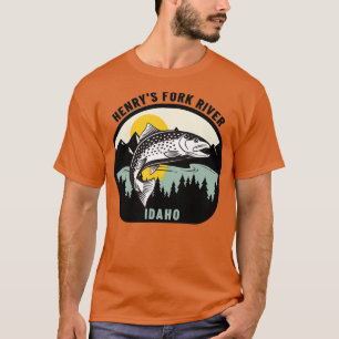Camiseta Henrys Fork River Idaho Trout Fly
