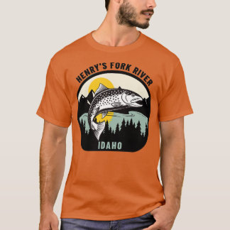 Camiseta Henrys Fork River Idaho Trout Fly