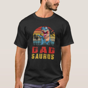 Camiseta Hens Dad Saurus Dinosaur Dadsaurus Funny T Rex Lov