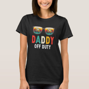 Camiseta Hens Daddy Off Duty Gafas de sol Bebe Sunset Dad B