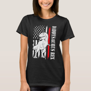Camiseta Hens Daddy Saurus Rex Daddysaurus