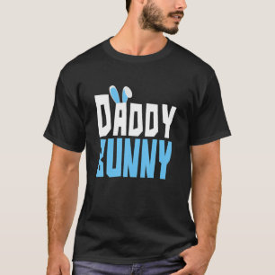 Camiseta Hens Easter Daddy Bunny Costume Funny Partida Fami