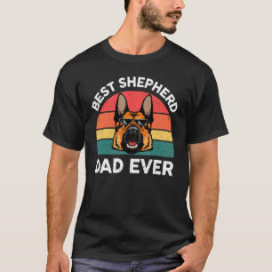 Camiseta Hens German Shepherd Dad Mejor Pastor Alemán