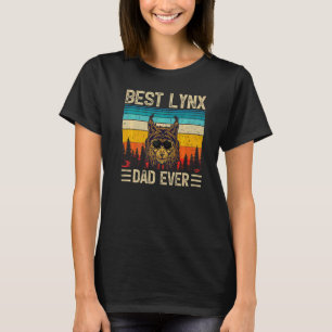 Camiseta Hens Lynx Vintage Mejor papa linchadora que nunca