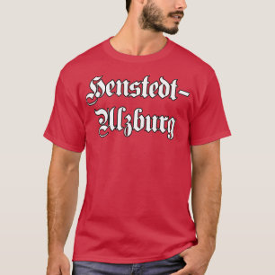 Camiseta HenstedtUlzburg escrito con letra gótica