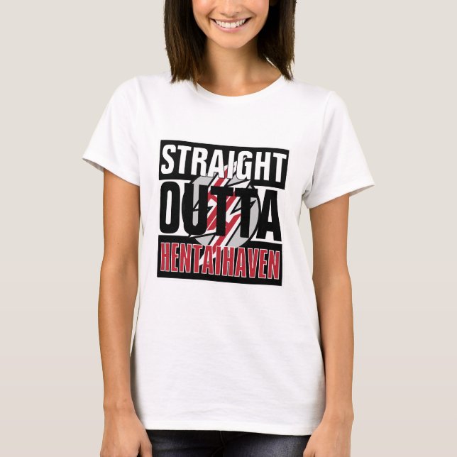 Camiseta hentaihaven chan (Anverso)