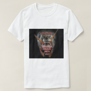 CAMISETA HER$ELF L HOMME AUX CHEVEUX LONGS METALIZADO