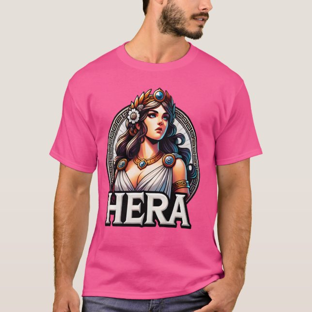 Camiseta Hera Grey Mythology Antigua Grecia (Anverso)