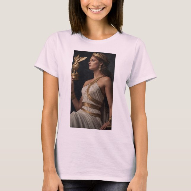 Camiseta Hera la Reina - Diosa de la Familia (Anverso)