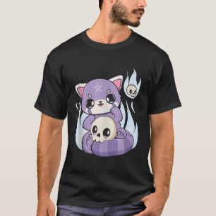 Camiseta Hera Red Panda Fairy Kei Harajuku Otaku Anime Nugo