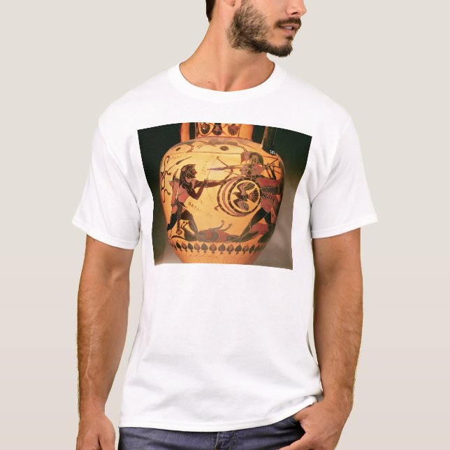 Camiseta Heracles que lucha Geryon (Anverso)