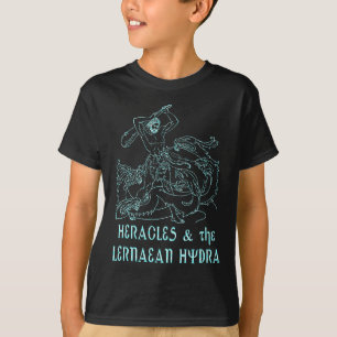 Camiseta Heracles y el Hydra de Lernaean