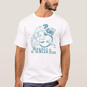 Camiseta Heracles y el león de Nemean