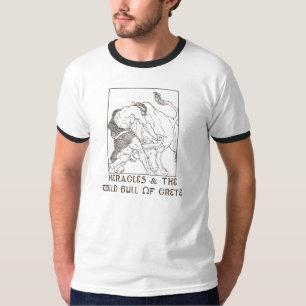 Camiseta Heracles y la Bull de Creta