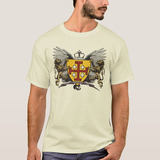 Camiseta Heráldica cristiana (Anverso)