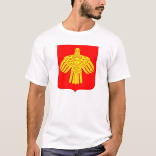 Camiseta Heráldica oficial del escudo de armas de la