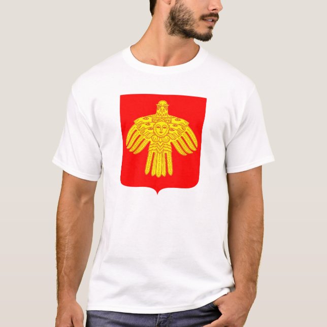 Camiseta Heráldica oficial del escudo de armas de la (Anverso)