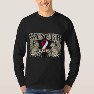 Camiseta Heráldica para hombre del cuello del supervivient