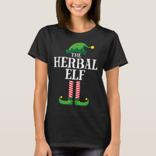 Camiseta Herbal Elf Matching Family Navidad Fiesta