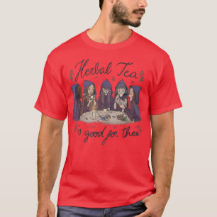 Camiseta Herbal Tea Witch Design Witchy Spellcaster T-Shirt