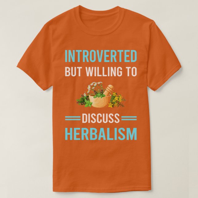 Camiseta Herbalismo Introvertido Herbalismo PhytoIntroverte (Diseño del anverso)