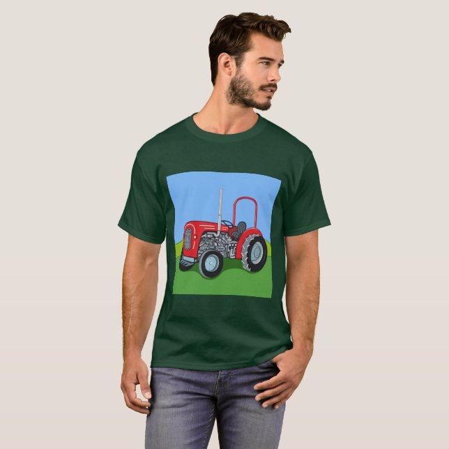 Camiseta Herbert el Tractor (Anverso completo)