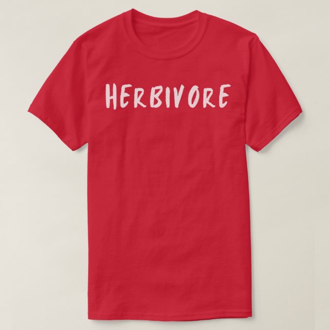 Camiseta Herbivore 1 (Diseño del anverso)