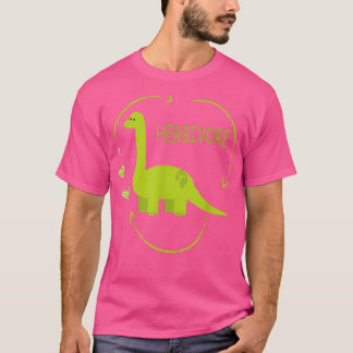 Camiseta Herbivore Brachiosaurus Dinosaur Funny Vegetarian 