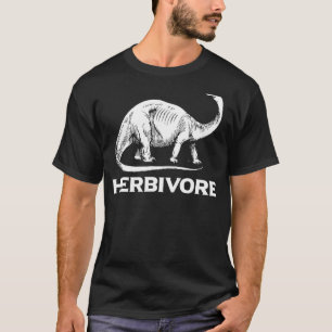 Camiseta Herbivore Dinosaur Vegan Vegetarian Dino