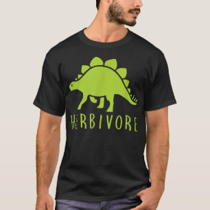 Camiseta Herbivore Dinosaur Vegetarian Style