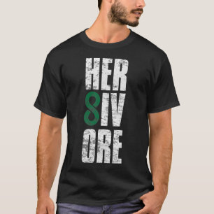 Camiseta HERBIVORE Forever Vegetarian Plant Insp